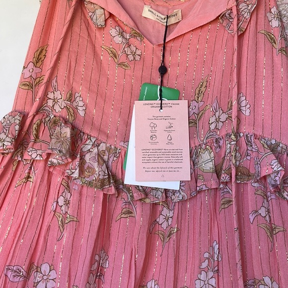 Spell Hendrix Strappy Maxi Dress Dusty Pink - Picture 10 of 10